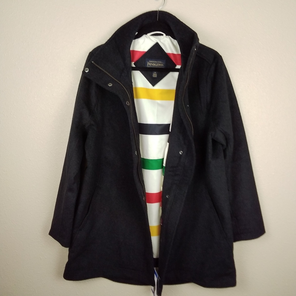 NWT Pendleton Cascade Wool Cambell Coat